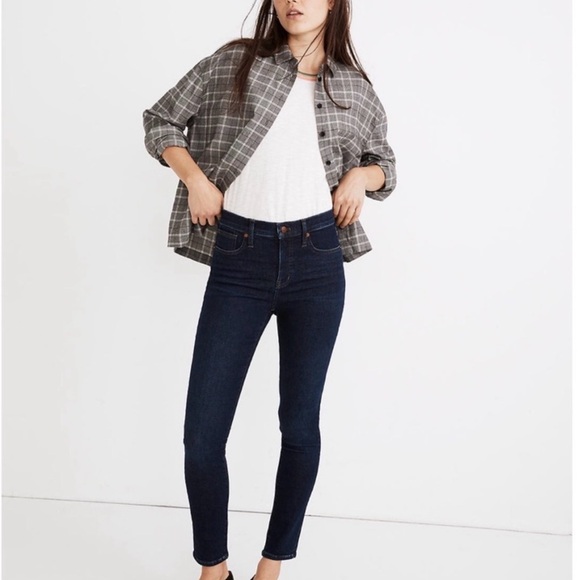 MADEWELL Mid Rise Skinny Jeans - Picture 2 of 3